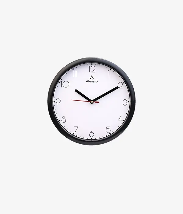 Alensso Model 761 Round Wall Clock