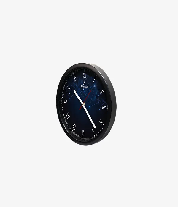 Alensso Model 763 Round Wall Clock