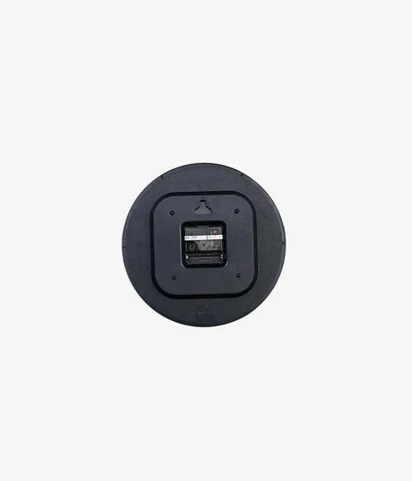 Alensso Model 900 Round Wall Clock with Stylized Roman